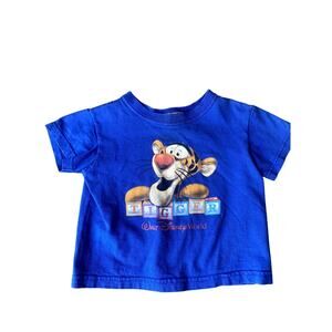 Vintage Disney Blue Tigger Crewneck Shirt 18 mo